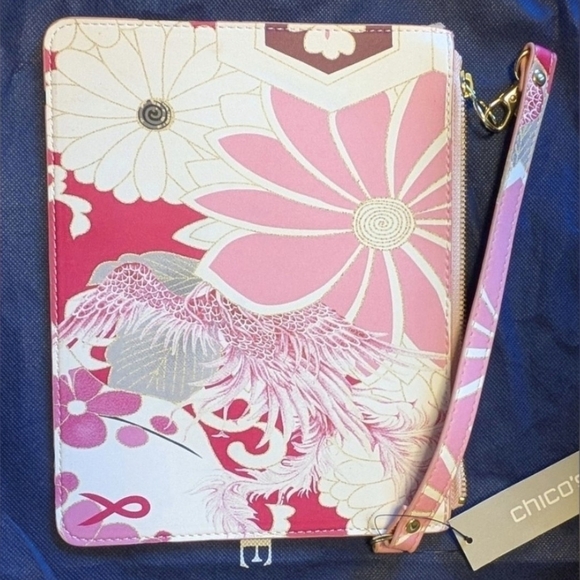 Dooney & Bourke Beacon Woven Atlantic Tote in Magenta & Accessory Set NWT! - Picture 12 of 13